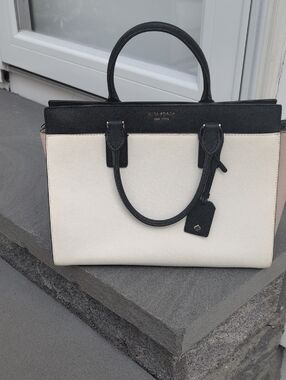 Kate Spade Cameron Saffiano Leather Satchel. Colorblock. EUC